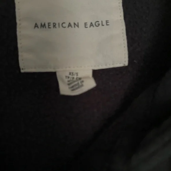 American Eagle Outfitters Charcoal Zip-Up Hoodie - Picture 7 of 9